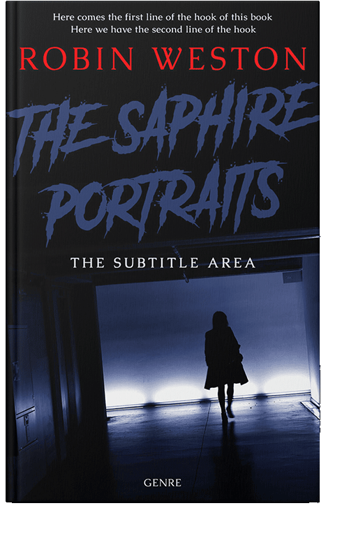 Front view of Ebony #22538 - Premade Mystery & Thriller & Suspense Book Cover