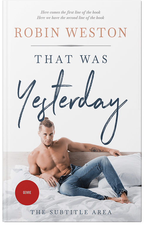 Front view of Oxford Blue #22545 - Premade Erotica Book Cover