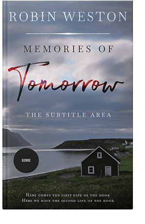 Pre Made Book Cover Raven