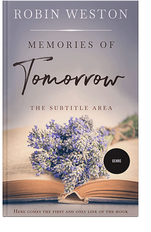 Pre Made Book Cover Silk