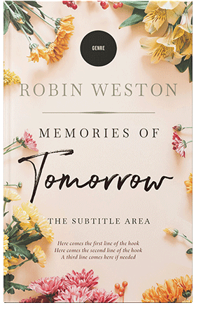 Pre Made Book Cover Linen