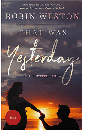 Pre Made Book Cover Blackcurrant