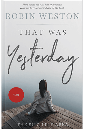 Pre Made Book Cover Iron