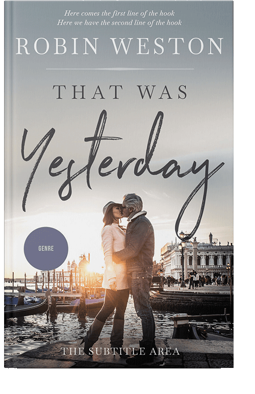 Front view of Cloud #22559 - Premade Romance Book Cover