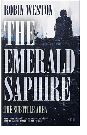 Pre Made Book Cover Mirage