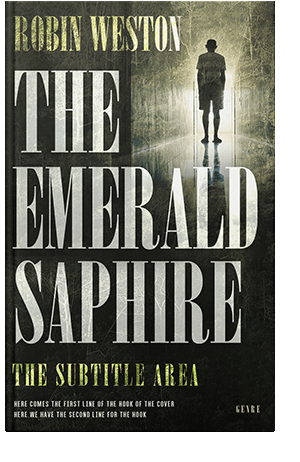 Pre Made Book Cover Log Cabin