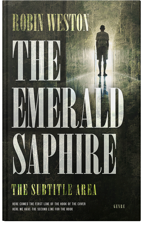 Front view of Log Cabin #22579 - Premade Mystery & Thriller & Suspense Book Cover