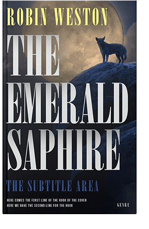 Pre Made Book Cover Shark