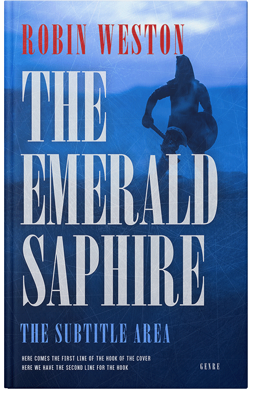 Front view of Premade Fantasy Book Cover - Madison