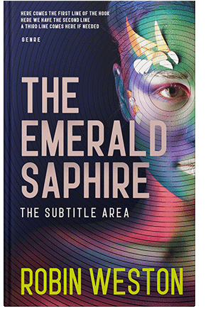 Pre Made Book Cover Cameo