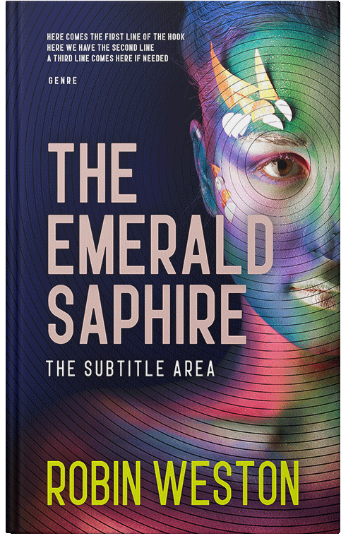 Front view of Cameo #22595 - Premade Fantasy Book Cover