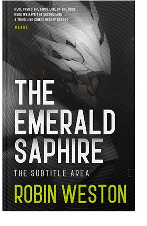 Pre Made Book Cover Cod Gray