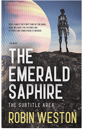 Pre Made Book Cover Bone