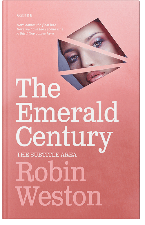 Front view of Sea Pink #22610 - Premade Chick Lit Book Cover