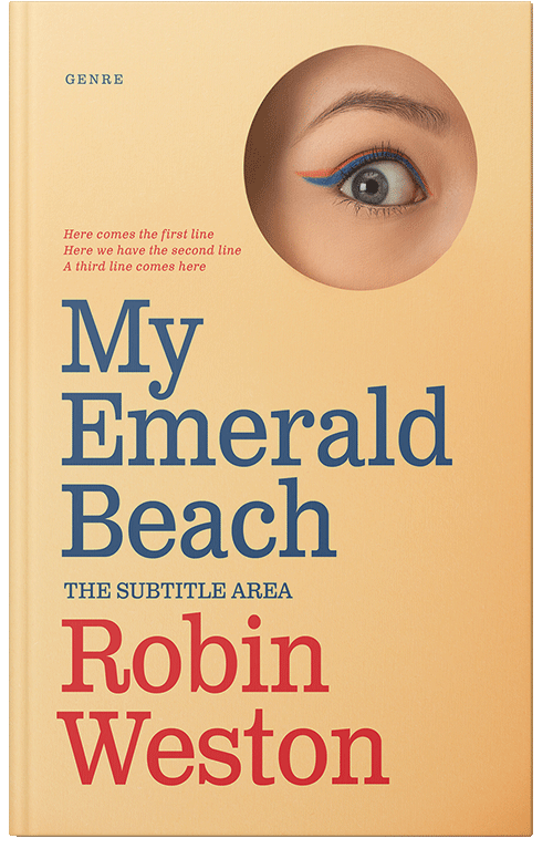 Front view of Corvette #22613 - Premade Chick Lit Book Cover