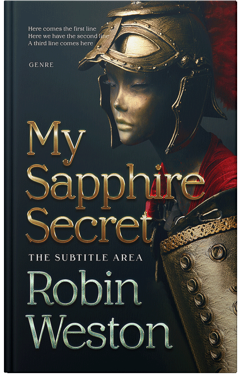 Front view of Woodsmoke #22618 - Premade Historical Book Cover