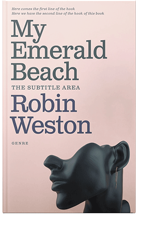 Pre Made Book Cover Bright Gray