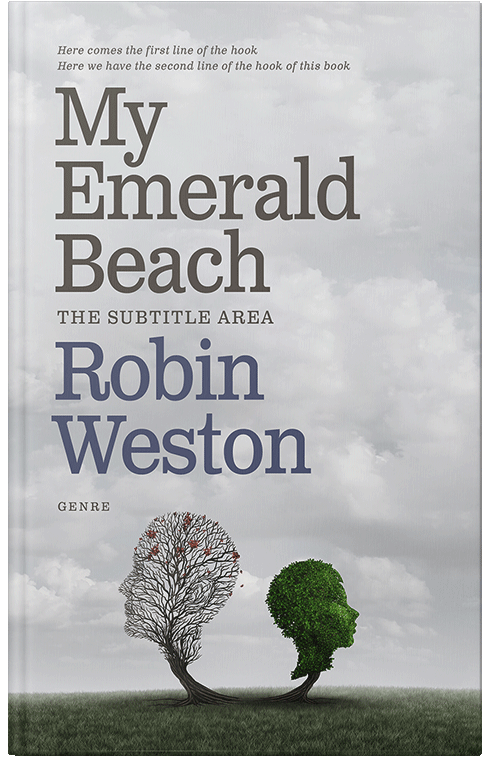 Front view of Iron #22643 - Premade Apocalyptica Book Cover