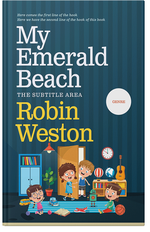 Front view of Elephant #22649 - Premade Teen & Young Adult Book Cover