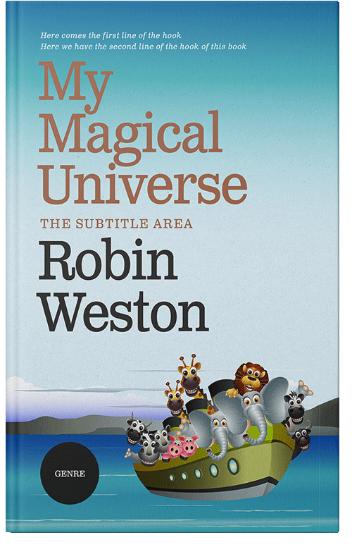 Front view of Calypso #22651 - Premade Religion & Spirituality Book Cover