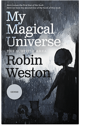 Pre Made Book Cover Shark