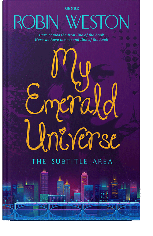 Front view of Clairvoyant #22655 - Premade Chick Lit Book Cover