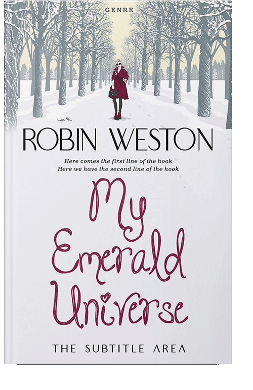 Front view of Athens Gray #22660 - Premade Travel Book Cover