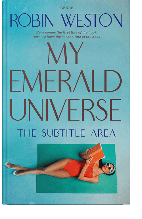 Front view of Downy #22661 - Premade Travel Book Cover | BookCoverZone