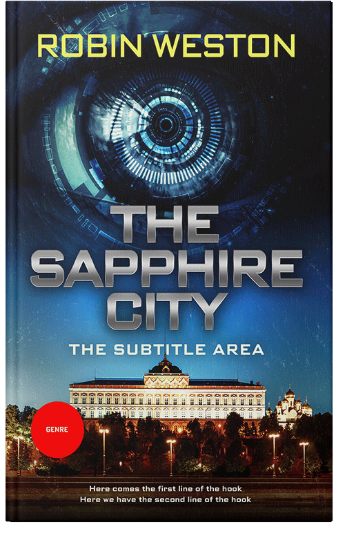 Front view of Premade Mystery & Thriller & Suspense Book Cover - Sorrell Brown