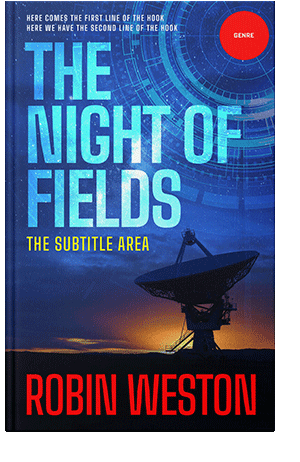 Pre Made Book Cover Jacksons Purple