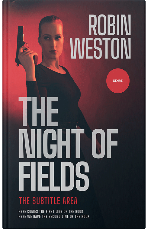 Front view of Puce #22672 - Premade Mystery & Thriller & Suspense Book Cover