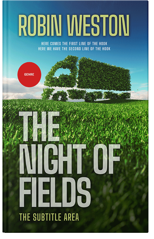 Front view of Soft Amber #22676 - Premade Business Book Cover