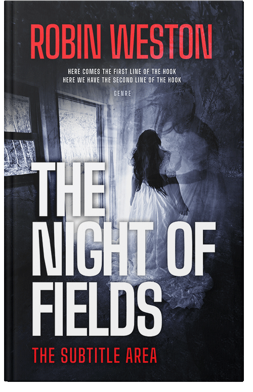 Front view of Careys Pink #22681 - Premade Horror Book Cover