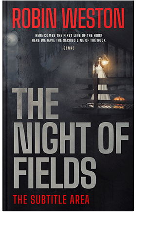 Pre Made Book Cover Old Rose