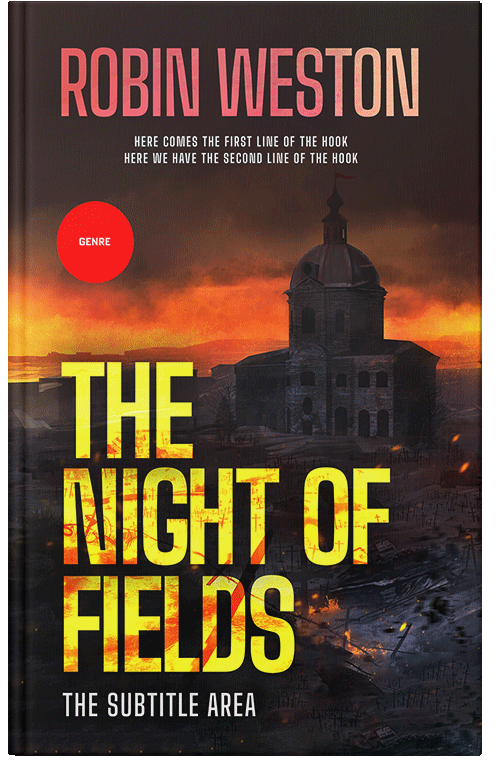 Front view of Fire Bush #22685 - Premade Apocalyptica Book Cover