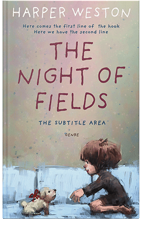 Pre Made Book Cover Cotton Seed