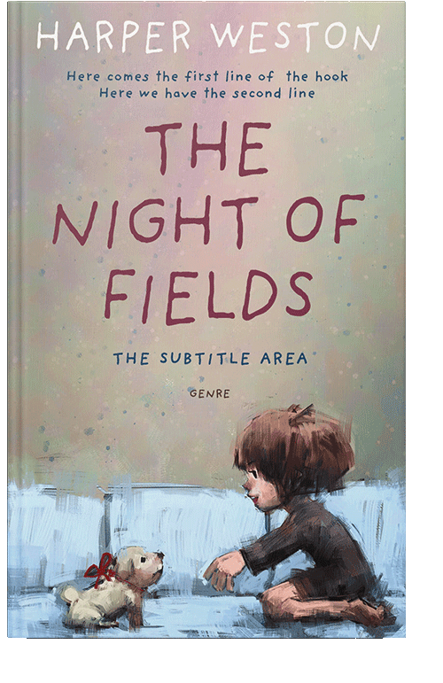 Front view of Cotton Seed #22700 - Premade Abstract Book Cover