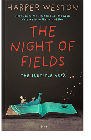 Pre Made Book Cover Oil