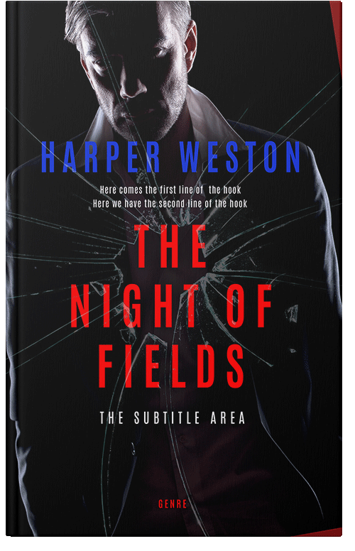 Front view of Cod Gray #22706 - Premade Erotica Book Cover