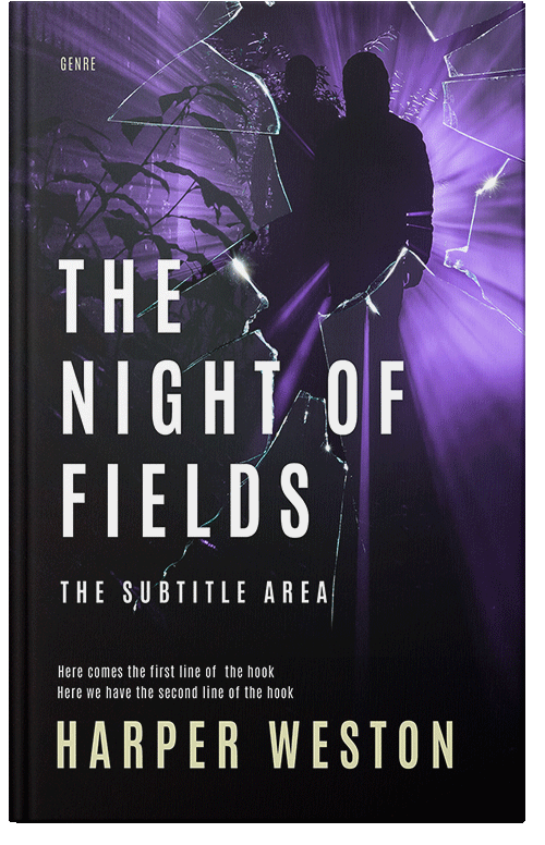 Front view of Cinder #22723 - Premade Mystery & Thriller & Suspense Book Cover