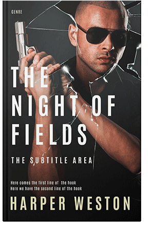 Pre Made Book Cover Tan