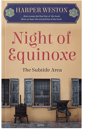 Pre Made Book Cover Sorrell Brown