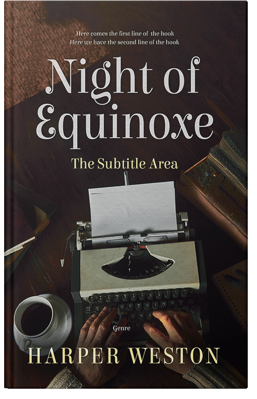 Front view of Gondola #22740 - Premade Self-Improvement & Self-Help Book Cover