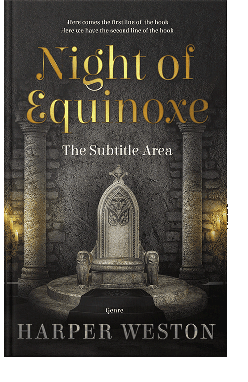 Front view of Dune #22743 - Premade Fantasy Book Cover