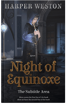 Pre Made Book Cover Steel Gray