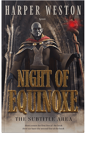 Pre Made Book Cover Indian Khaki