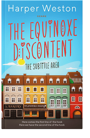 Pre Made Book Cover Tumbleweed