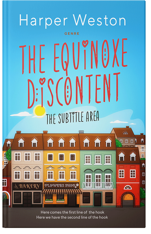 Front view of Tumbleweed #22767 - Premade Literary Fiction Book Cover