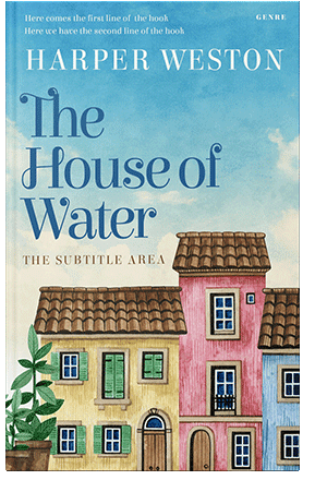 Pre Made Book Cover Celeste