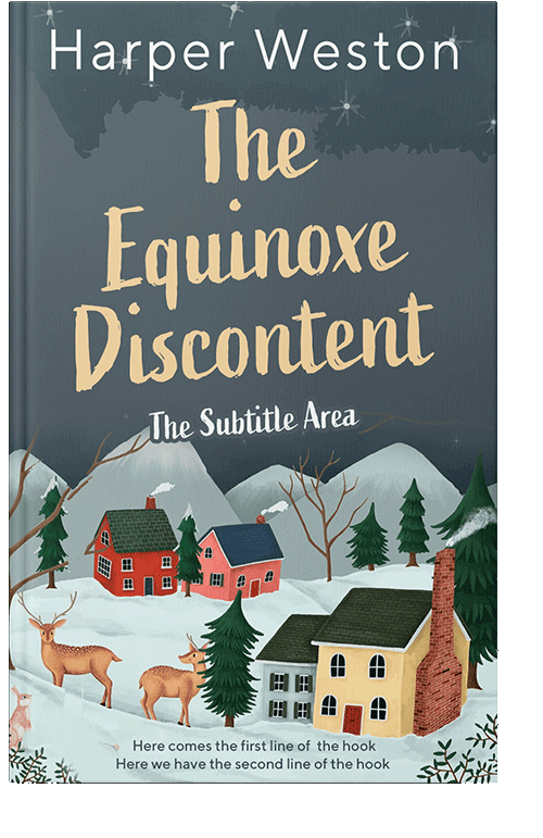 Front view of River Bed #22782 - Premade Nature Book Cover